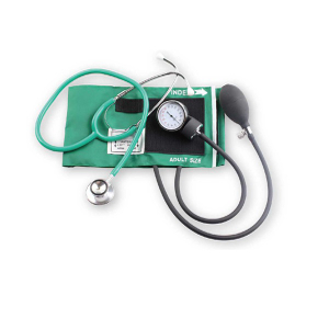 Esfigmomanómetro aneroide médico aprobado por Ce/ISO con estetoscopio de doble cabeza (MT01029045)