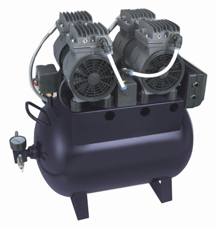 Compresor de aire libre de aceite de 45L dental médico de venta caliente aprobado por CE/ISO (MT04005011)