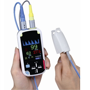 Oxímetro de pulso portátil médico de venta caliente aprobado CE/ISO (MT02001155)