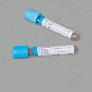 Tubo desechable de 10ml pt para laboratorio de recolección de sangre al vacío, muy vendido (MT18016041)