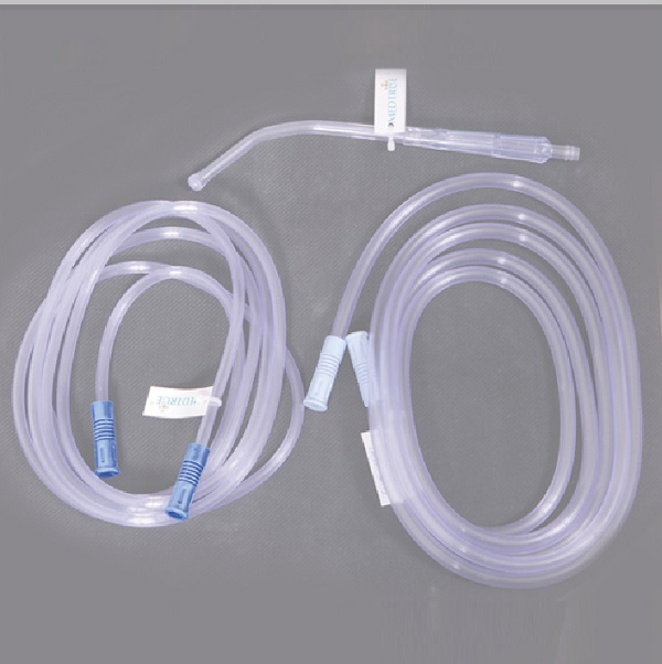 Tubo de conexión de succión médica desechable aprobado por CE/ISO (MT58036001)