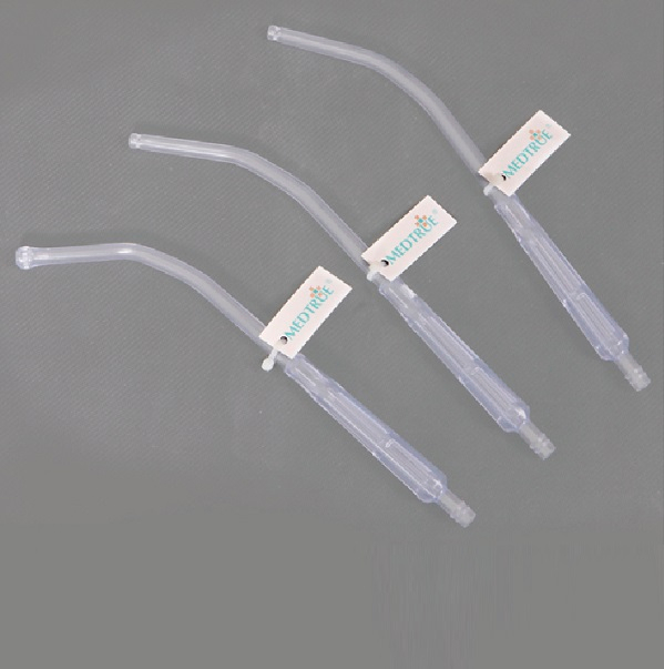 Mango Yankauer médico desechable aprobado por CE/ISO (MT58036501)