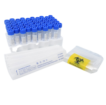 Kit de muestreo viral de extracción de ácido nucleico médico para hisopo de garganta