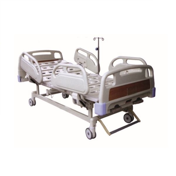 Lujosa cama de hospital con palancas giratorias dobles (MT05083402)
