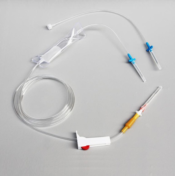 Conjunto de transfusión de sangre desechables médicos (MT58004025)
