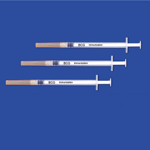 Jeringas de inmunización Bcg desechables aprobadas por CE/ISO de 1 ml con aguja fija (MT58005012)