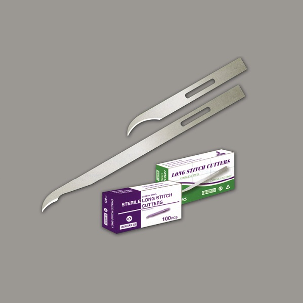 Cuchilla cortadora de puntada desechable médica aprobada por CE/ISO (MT58057001)