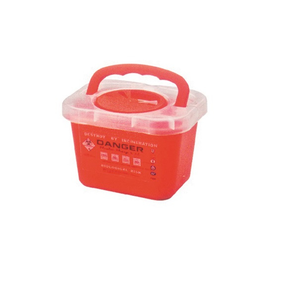 Venta caliente 3L Contenedor de residuos de contenedores afilados médicos (MT18086202)