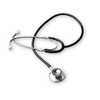 Estetoscopio médico aprobado por Ce/ISO de doble cabezal para adultos (MT01015001)