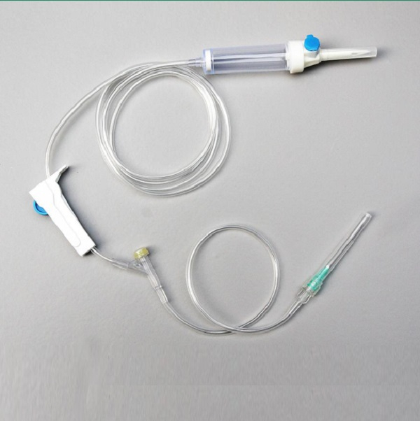 Conjunto de infusión desechable de venta caliente aprobado por CE/ISO (MT58001210)